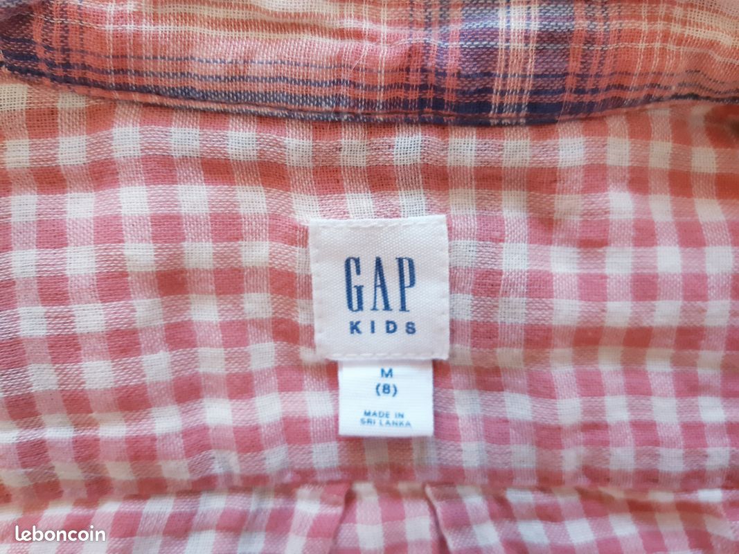 Chemise Gap Pour Enfant 3 Ans - Neuf Sans étiquettes - Taille à Vérifier