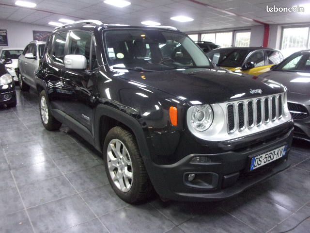 Jeep renegade 1.6 mjt 120 limited 12/14 127mkm gps/tel/ja17/radar ar /factures d entretien complet (image 1)