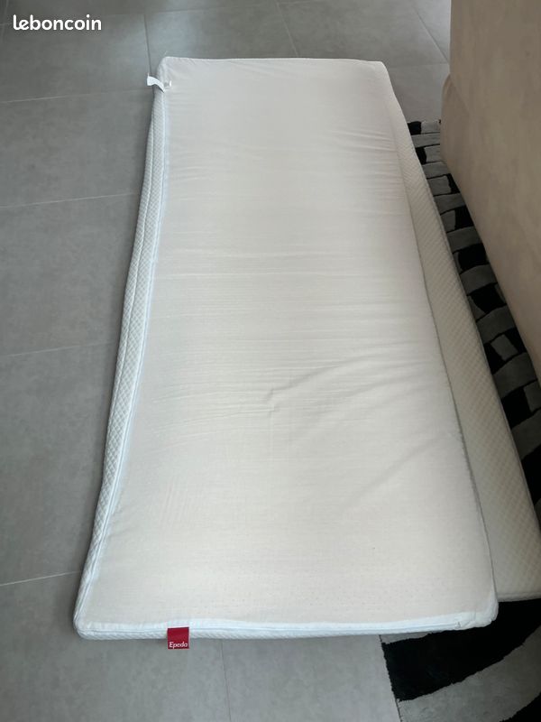 SURMATELAS a mémoire de forme EPEDA 80/200 /5 cms (image 4)