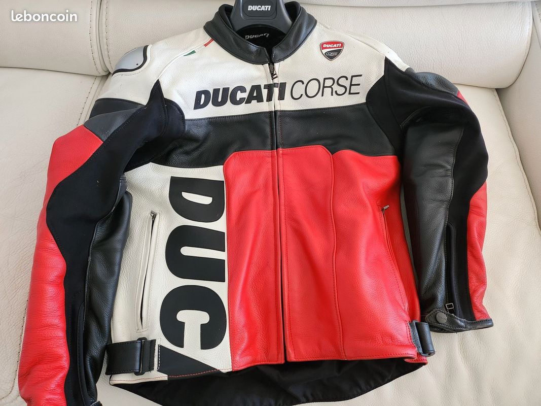 Blouson DUCATI Corse par Dainese Modèle C5 taille 50 Équipement moto