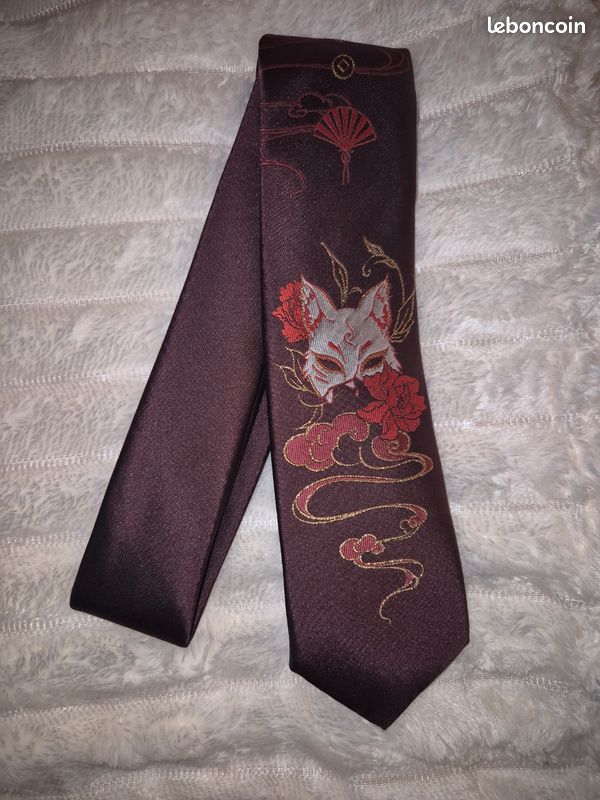 Cravate japonaise Kitsune (image 3)