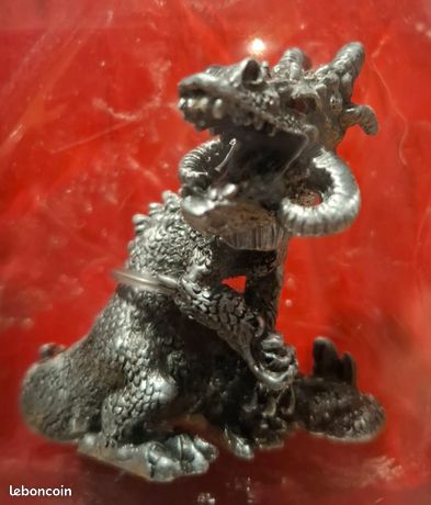 Figurine plomb dragon d'occasion - Collection