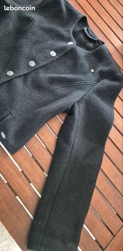 Veste Tyrolienne En Laine Bellenisa - Taille 44, Occasion Très Bon état - Style Alpin