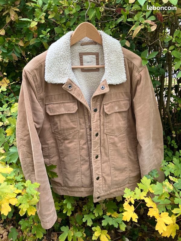 Veste velours Celio Vêtements