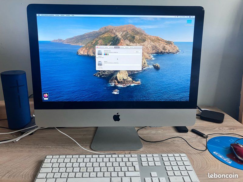 IMac 21.5 - Cpu 3,06Ghz - 16go RAM - 500go SSD (image 1)