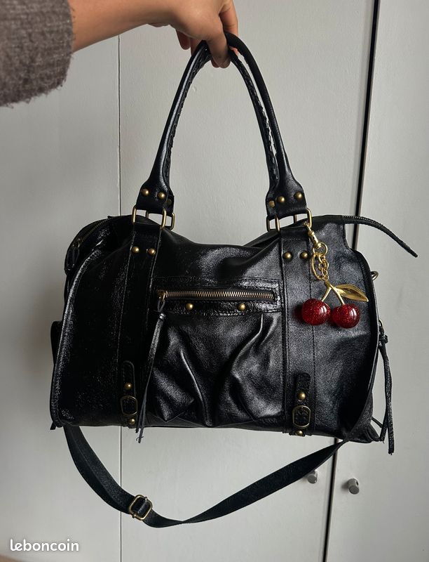 Oh My Bag Sac Noir Vintage Oh My Bag Sac Sac En Cuir Noir Pour Les