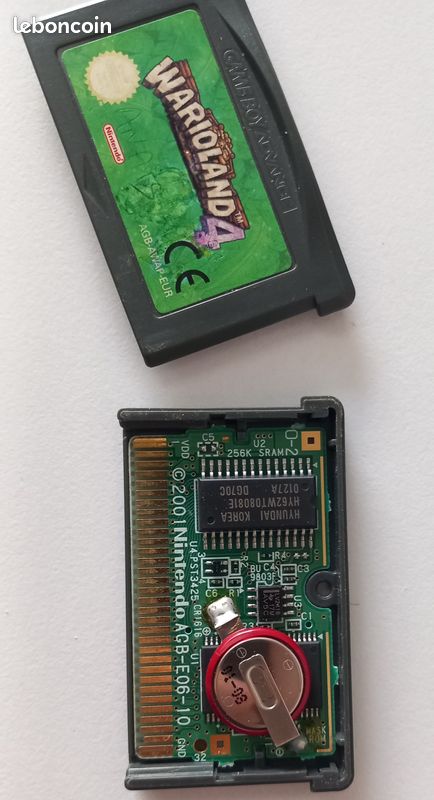 Wario Land 4 Gameboy Advance jeu boîte et notice (image 4)