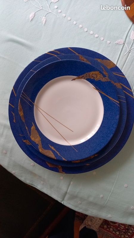 Service de table porcelaine Limoges Lafarge modèle Alain Ducasse création Régis Dho (image 1)