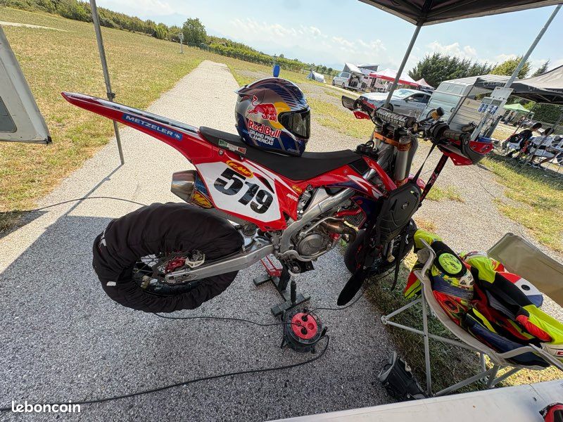 CRF 450 supermotard/piste (image 2)