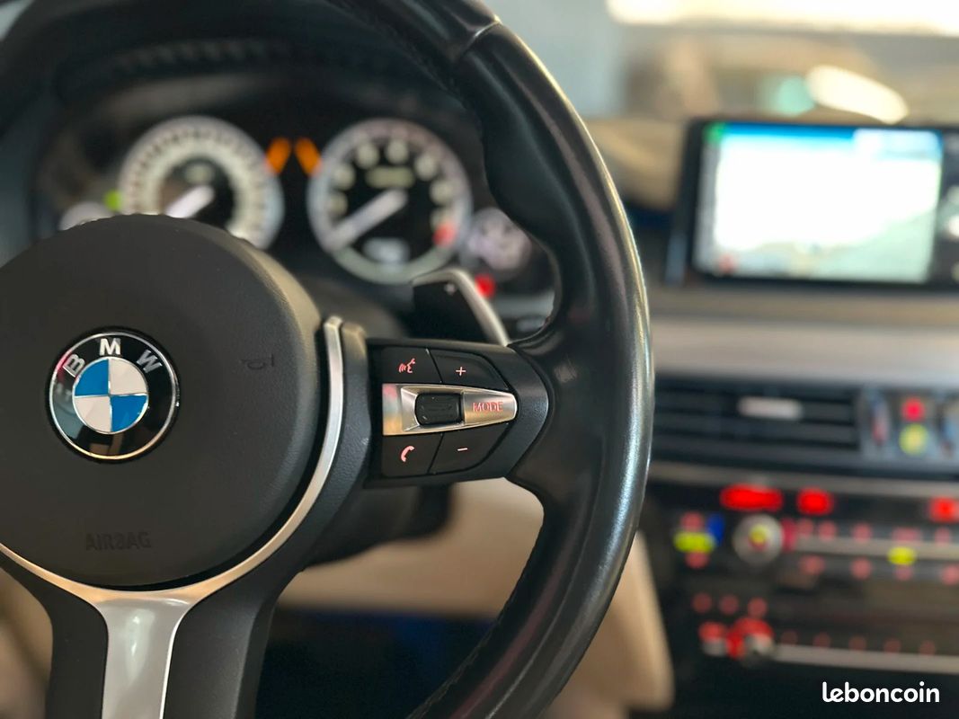 BMW X5 F15 xDrive40e 313 ch BVA8 Pack M - Caméra 360° / Apple Carplay / Toit Ouvrant (image 16)