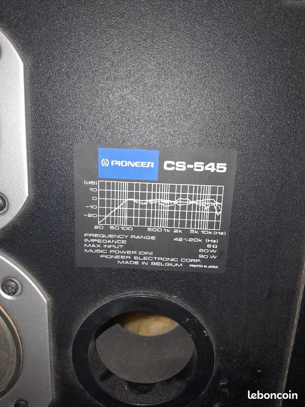 Lot enceinte pionner (image 4)