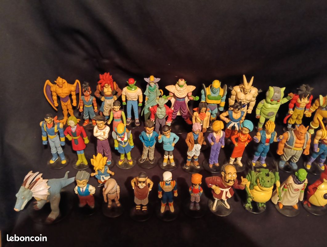 Lot De Figurines Dragon Ball Z – Éditions Atlas – Année 1996 – Collection Nostalgique