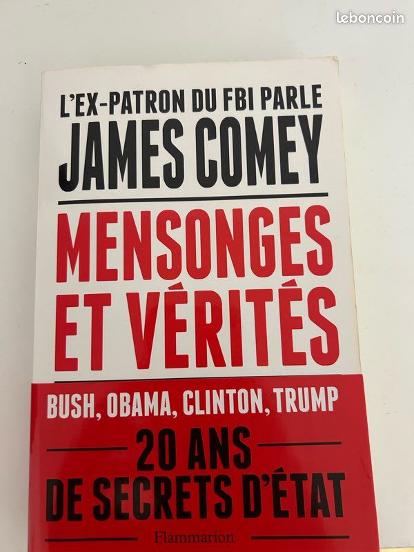 James Comey Livre FBI (image 1)