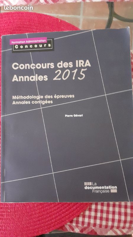 Concours des IRA Annales 2015 (image 1)
