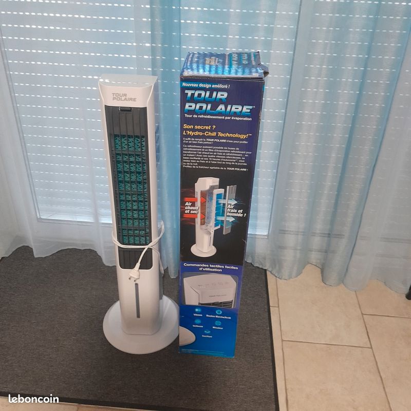 Tour polaire de refroidissement oscillant par évaporation (image 1)