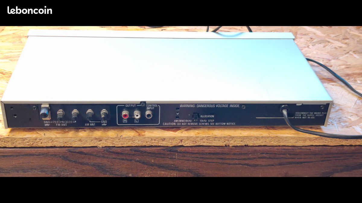 Tuner TECHNICS Quartz synthetizer FM MW LW stereo - ST-Z45L (image 2)