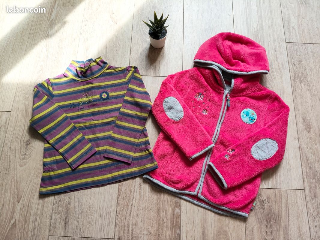 Lot de vêtements fille 4 ans Automne Hiver (image 1)
