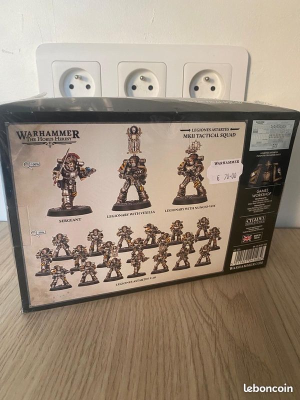 WARHAMMER 30K The Horus Heresy - Legiones Astartes : MKII Tactical Squad (Iron Warriors) - Collection WARHAMMER 30K The Horus Heresy - Legiones Astartes : MKII Tactical Squad (Iron Warriors) - Collection