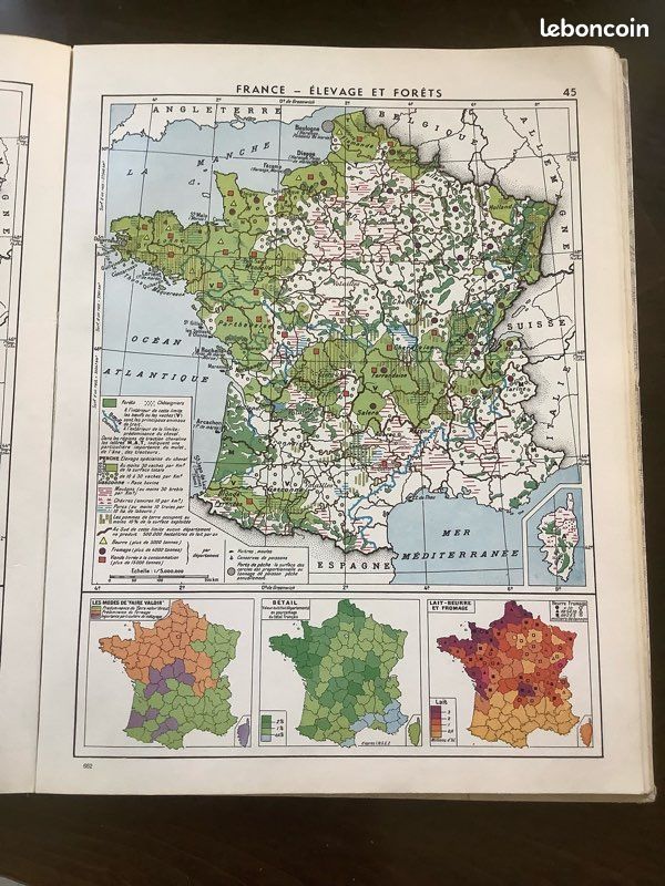 Atlas Classique Hachette Pierre Gourdon 1956 (image 8)