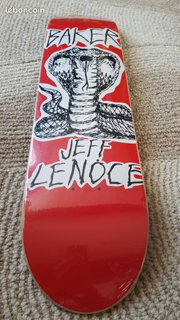 Baker Planche de Skateboard Brand Logo Deck Noir/White Mellow Concave