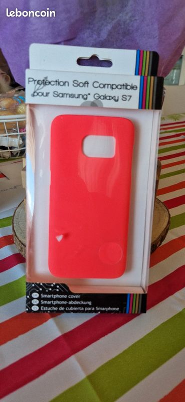 Coque protection compatible Samsung galaxy S7 (image 1)
