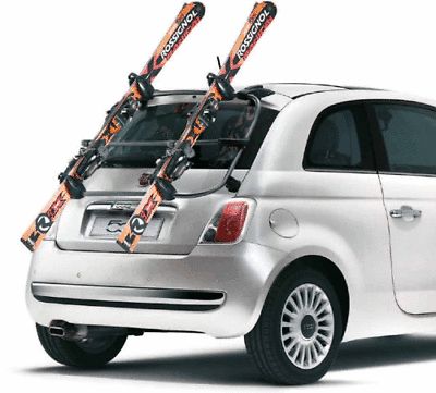 Porte Skis Sur Hayon Pour Fiat 500 - Accessoires 210 500 Avant 2020