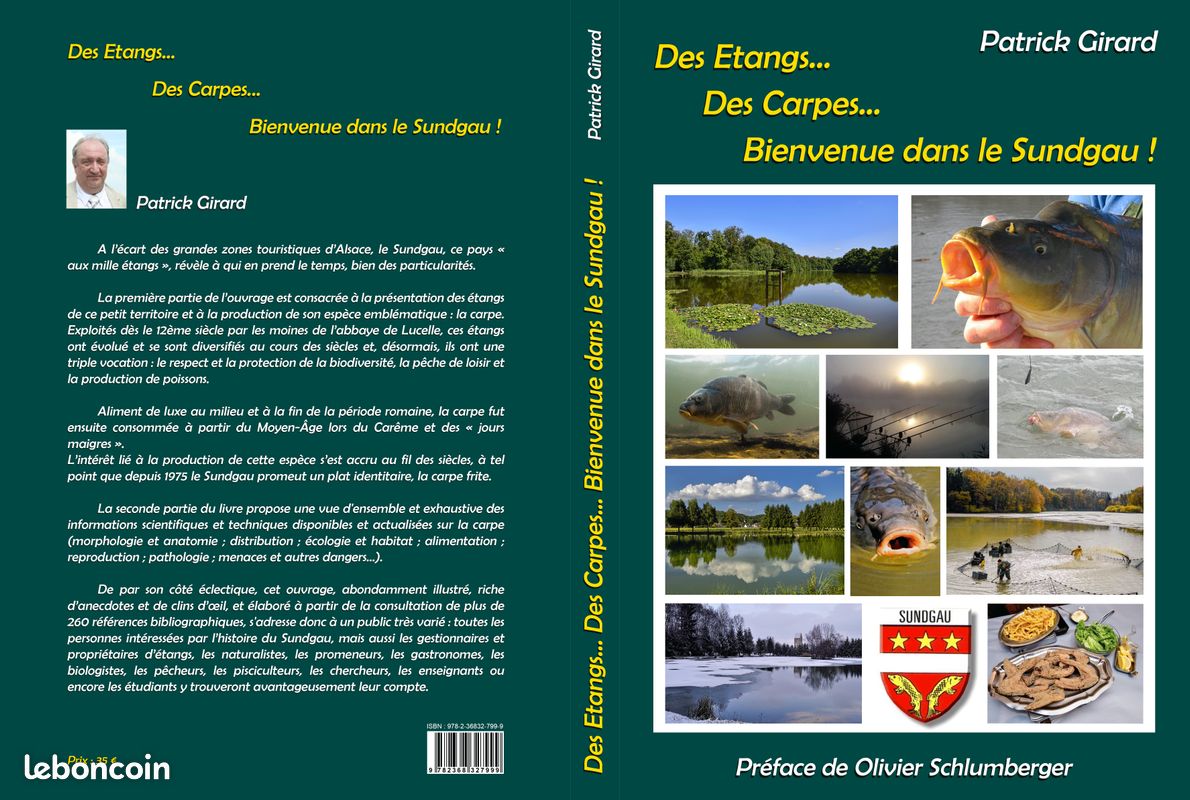Livre; "Des Etangs, des Carpes... Bienvenue dans le Sundgau" (image 2)