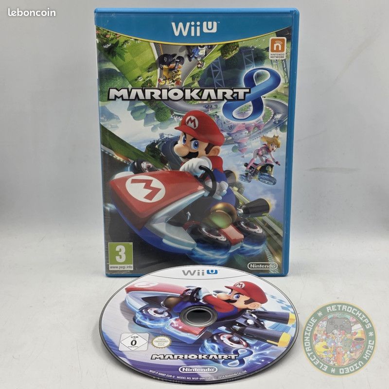 Mario Kart 8 Wii-U – FR – BE – Testé – Envoi 24/48h (image 1)