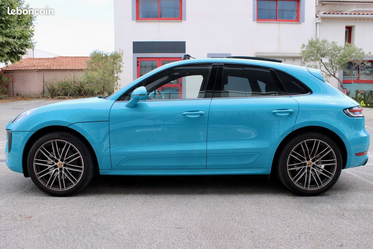 Porsche macan s-3.0l 355ch pdk-toit ouvr-sièg elect 18 reglg-jantes 911 / 21"-suspens pasm-phare pdls-orig france (image 20)