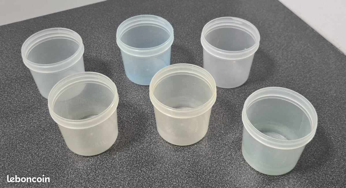 Lot de 6 pots pour peintures avec socle (image 4)
