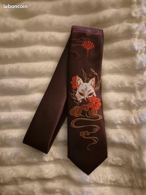 Cravate japonaise Kitsune (image 1)