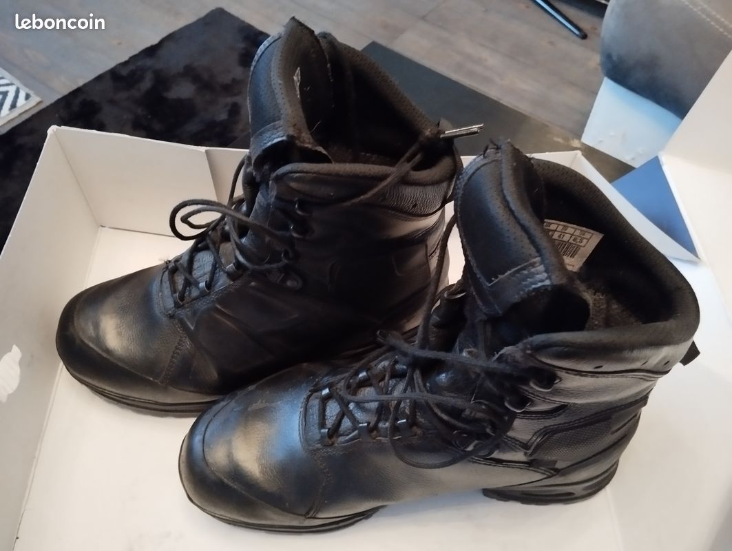 Bottes Pro Ranger GSG9-X Marque HAIX en super état pour Agent de Sécurité (image 3)