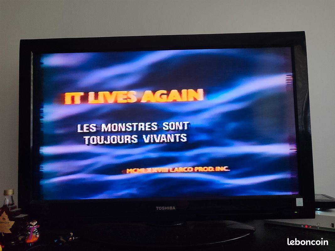 Cujo / Les Monstres sont toujours vivants VHS (Enregistrement Canal+) Jaquette TV Vidéo (image 7)
