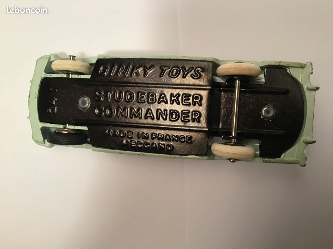 Dinky Toys Studebaker Commander 1/43 – Couleur Orange Et Beige, Rare, Très Bon état