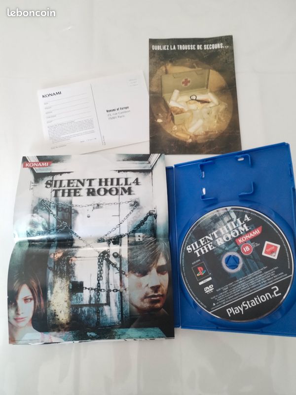 Jeu Silent Hill 4 The Room – PS2 – Complet, Très Bon état