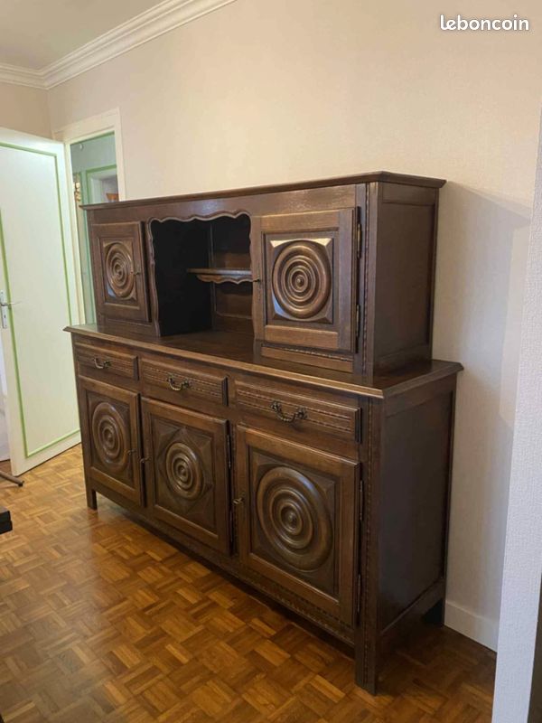 Buffet et table ancienne (image 3)