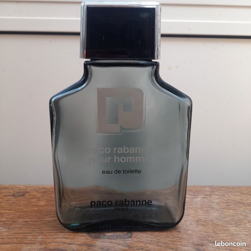 Flacon vide Paco Rabanne pour homme-480ml (image 2)
