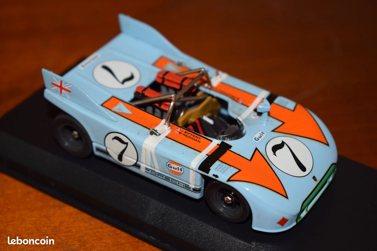 Porsche 908/3 #7 Retired Targa Florio 1971 Siffert / Redman GULF 1/43 (image 3)