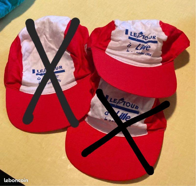 Vintage casquette publicitaire Tour de France vélo - Collection