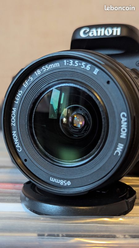 Canon EOS 600D + 18-55 mm f/3,5-5,6 IS II : meilleur prix - Les Numériques