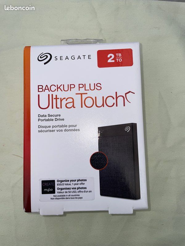 Disque dur portable SEAGATE backup plus ultra touch 2TB (image 5)