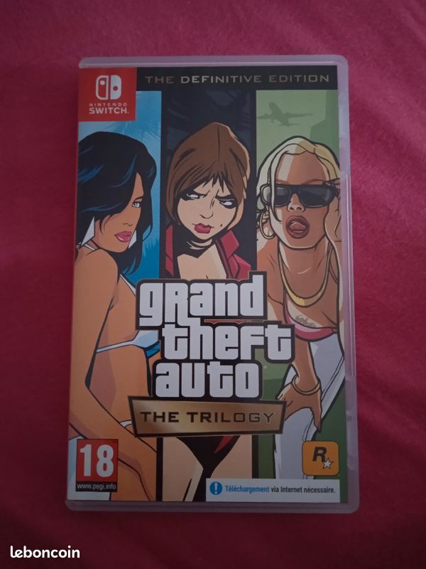 GTA sur Switch (jamais utilisé) (image 1)