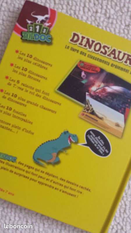 Les dinosaures (Fleurus) 7- 9 ans comme NEUF (image 3)