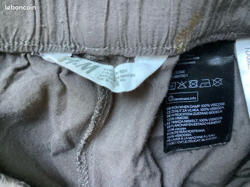 Pantalon fluide H&M 9-10 ans (image 2)