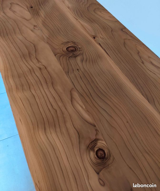 Fabrication plateau / plan de travail sur mesure - Bois massif (image 1)
