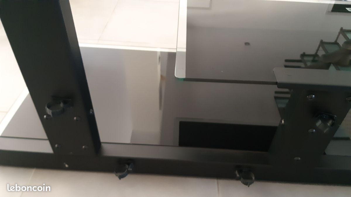 Meuble tv en verre trempe (image 4)