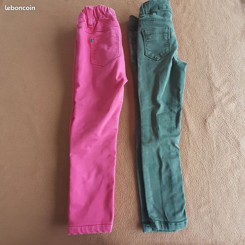 Lot de 2 pantalons 4 ans (image 1)