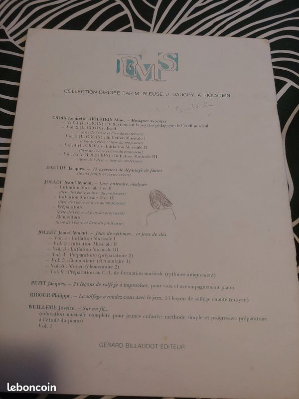 Jeux de rythmes et jeux de clés volume 3 Jollet Billaudot (image 2)