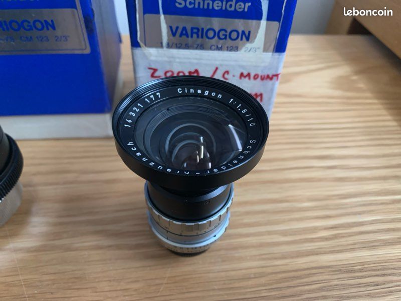 Schneider-Kreuznach 2,0/50 Pour Flex Cine Xenon + Bon (248492