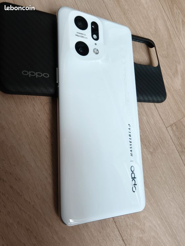 Smartphone OPPO Find X5 5G - Noir - 256 Go, 8 Go RAM - Occasion Excellent état - Boîte Et Chargeur Inclus